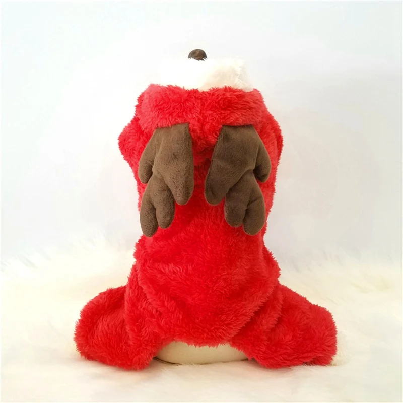 Комбинезон для питомцев собак оленей щенков кошек рождественский костюм кофта с