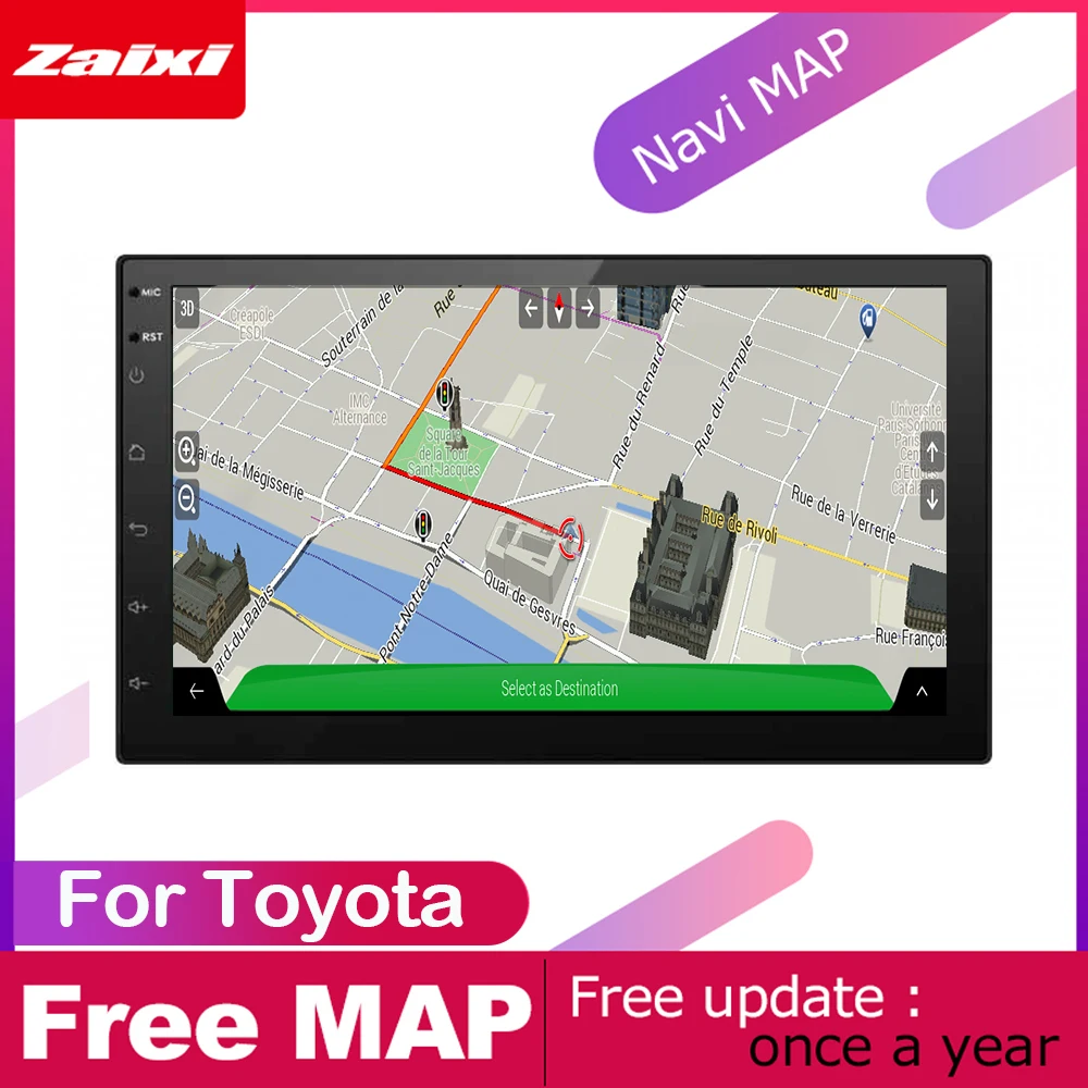 Автомагнитола ZaiXi на Android 8 1 2 Din с DVD мультимедийным проигрывателем GPS навигацией