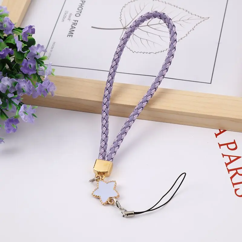 

Phone charm Keycord Cute wrist Lanyard for phones ID Card Gym USB holder keychain strap Hang Rope Lariat Lanyards Phone pendant