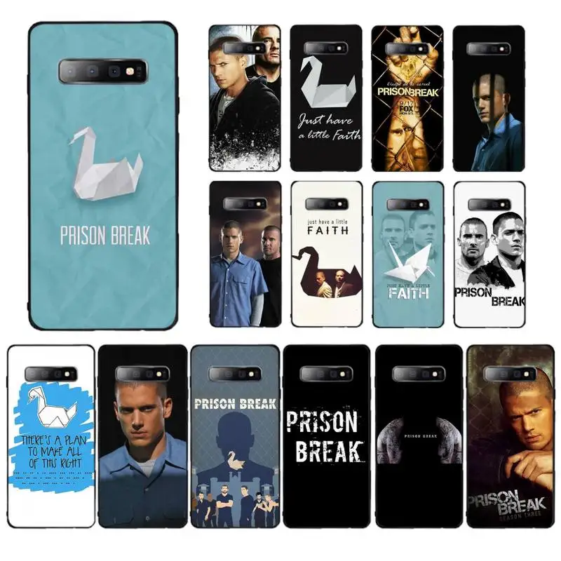 

MaiYaCa Prison Break Phone Case For Samsung S 6 7 8 9 10 20 plus lite edge Oppo A9 2020