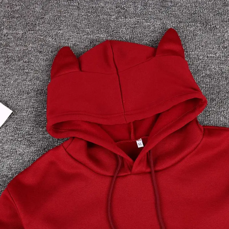 2019 Милая кошка шляпа Толстовка любовь Кошка с капюшоном одежда женский