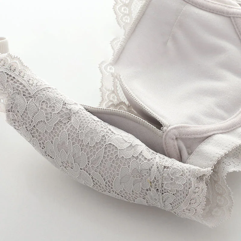 

Lace Sexy Push Up Bralette Underwear Female Soft Large Bra For Women