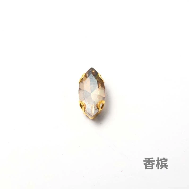 50 шт. смешанные металлические шпильки акриловые плоские стразы поделки для