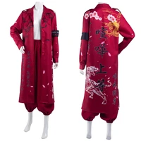japanese bosozoku kimono cosplay costume coat pants outfits halloween carnival suit