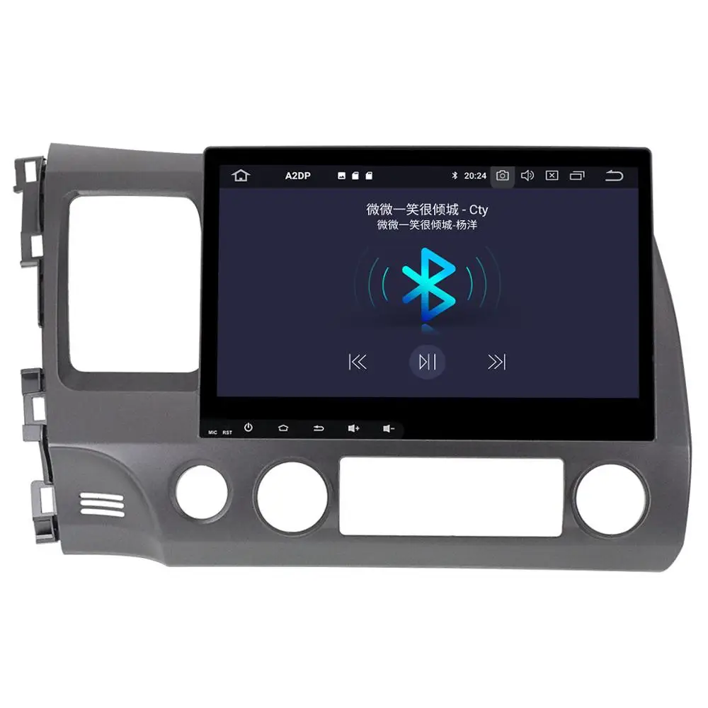 Android 9 4 + 64G с DSP для автомобиля Honda CIVIC 2006-2011 без DVD видеоплеер мультимедиа