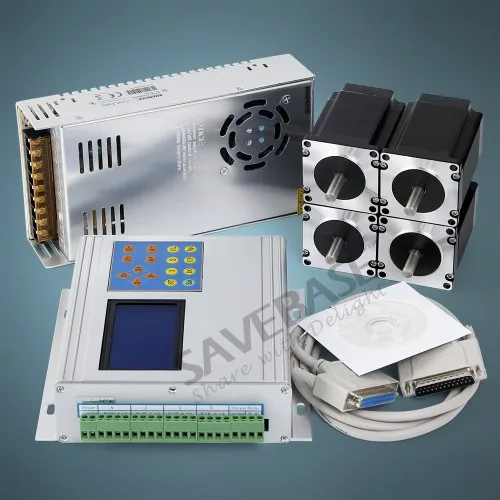 Блок питания SAVEBASE TB6560 4 оси стандартный комплект платы драйвера Nema23 гибридный