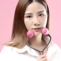 large manual wrinkle resistant roller face lifting massager facial beauty instrument v face shaping thin double chin beauty tool