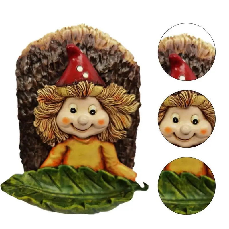 

Garden Statue Cute Elf Ornaments Resin Dwarf Statue For Indoor Outdoor Garden Decoration Garden Ornament