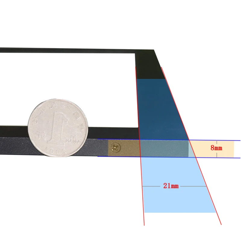 19-дюймовая Мультисистема мульти-сенсорная точка инфракрасная сенсорная рамка