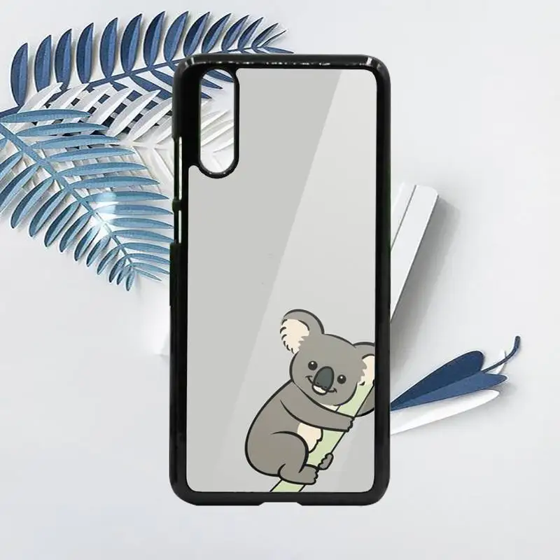 

Cute cartoon animal koala Phone Case PC For Samsung galaxy S note 8 9 20 10 e lite2019 plus pro ultra