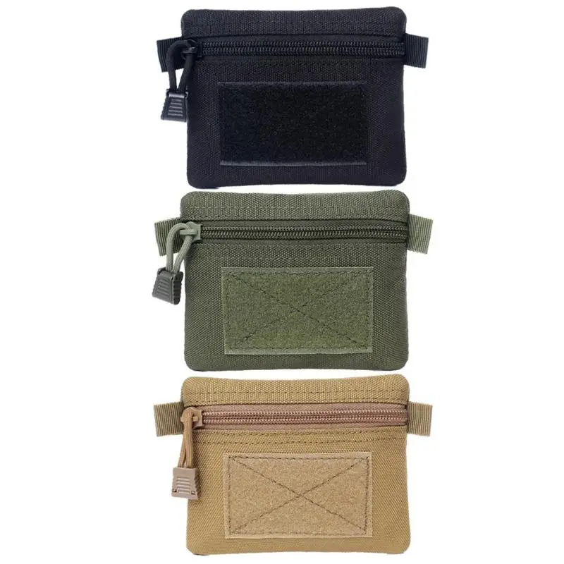

Outdoor EDC Molle Pouch Wallet Waterproof Portable Travel Zipper Waist Bag for Camping Hiking Hunting Military EDC Pouch