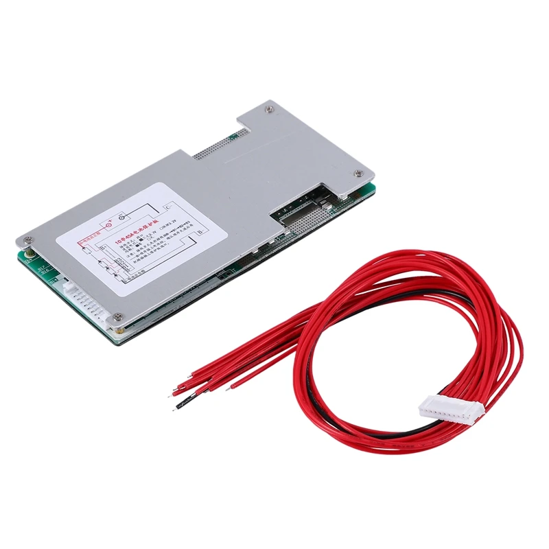 10S 36V 45A литий-ионный полимерный аккумулятор Защитная плата BMS PCB с балансом для E-Bike