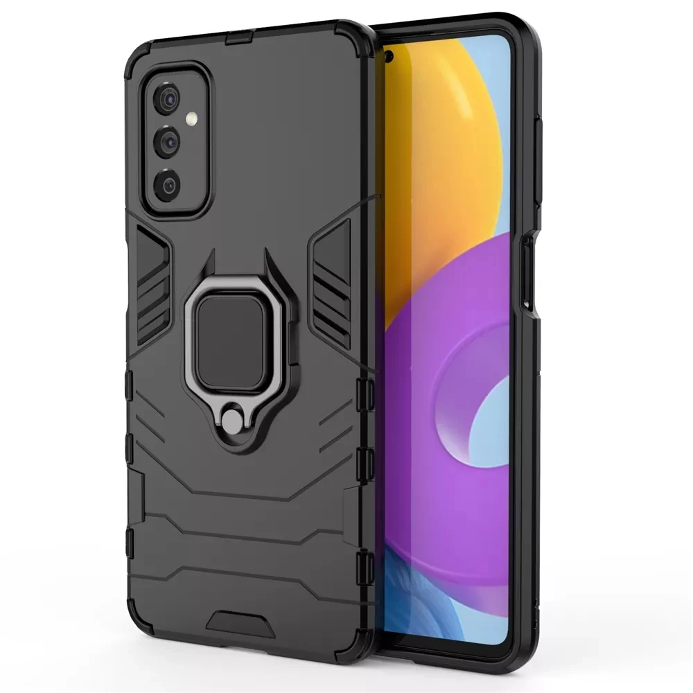 

Чехол M 52 для телефона, противоударный чехол для Samsung Galaxy M52 5G 2021, автомобильный магнитный держатель, металлическое защитное кольцо 52M, фотоак...