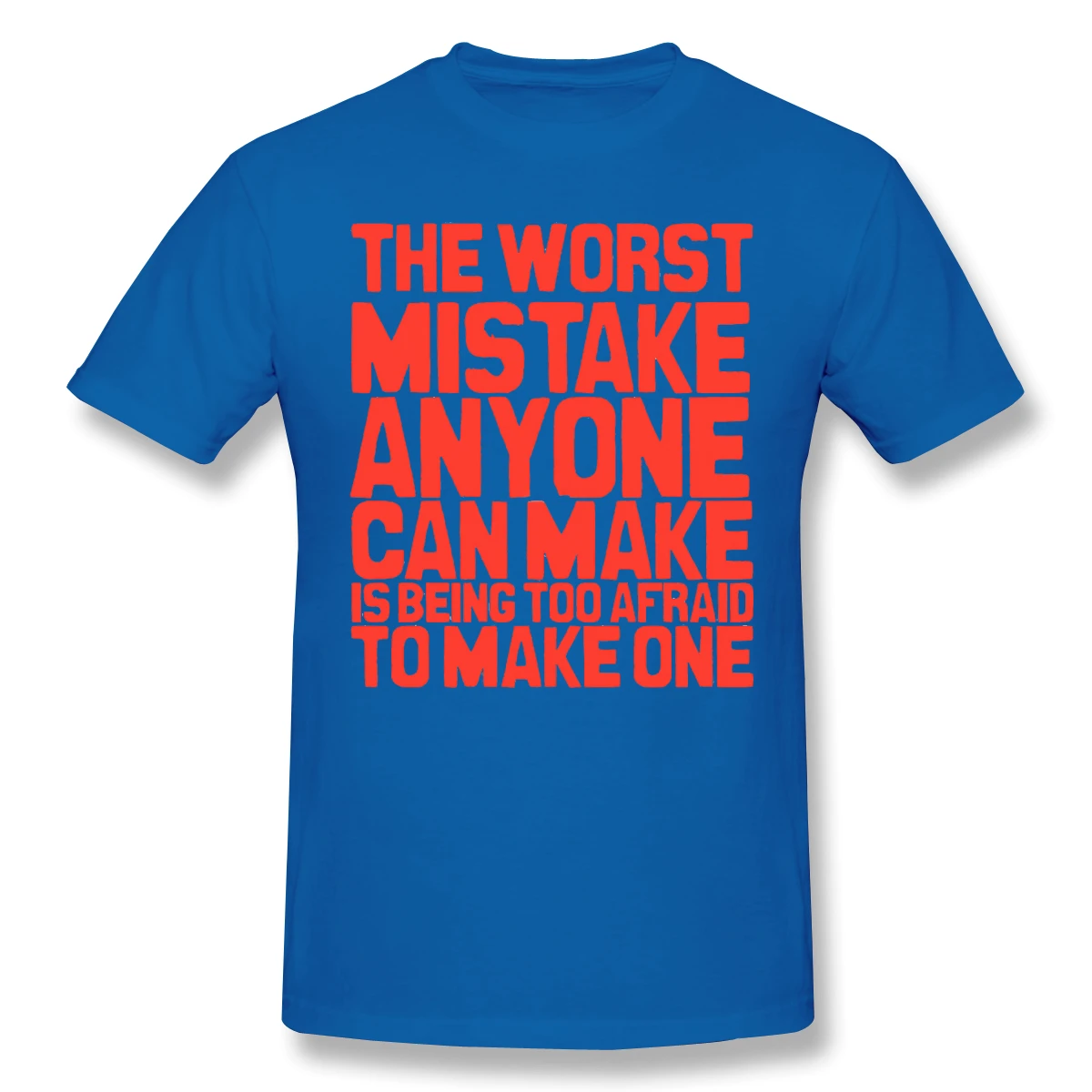 

The Worst Mistake Essential Men's Basic Short Sleeve T-Shirt Funny R330 T-shirts Eur Size