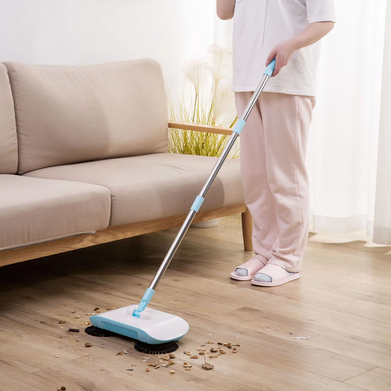 Портативная Автоматическая Ручная подметально уборочная машина бытовая