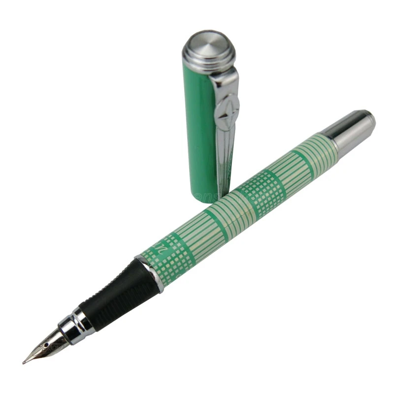Перьевая ручка Duke Fashion с рисунком Шотландии перьевая зеленого цвета подарочная