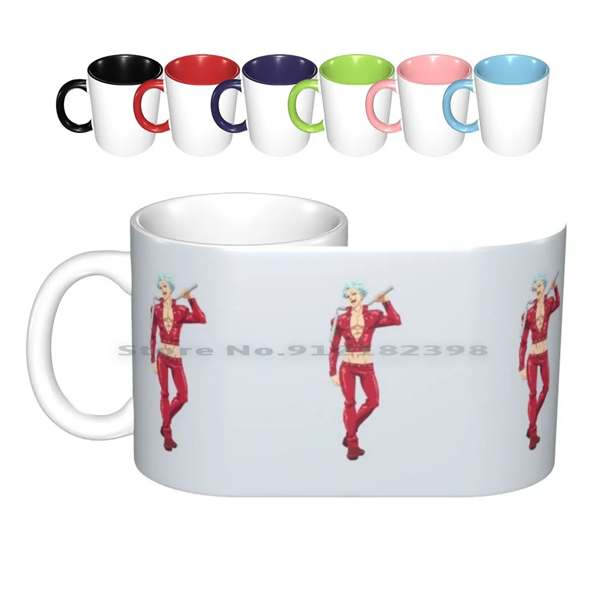 

The Seven Deadly Sins Ban Ceramic Mugs Coffee Cups Milk Tea Mug 7 Deadly Sins Escanor The Seven Deadly Sins Ban Elaine Sins