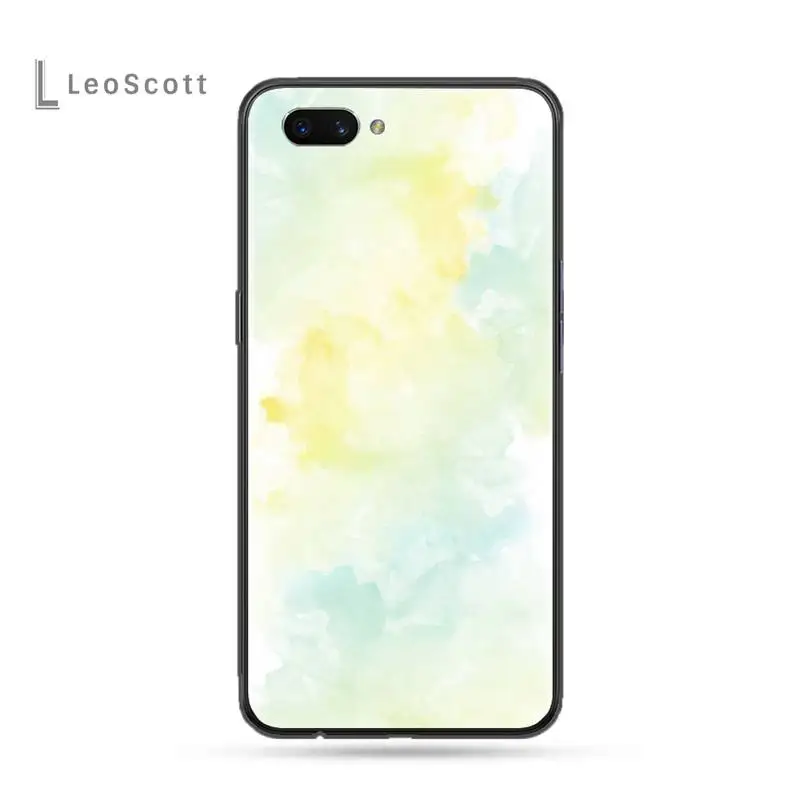

Art pink COLOR cloud rainbow Phone Case For OPPO F 1S 7 9 K1 A77 F3 RENO F11 A5 A9 2020 A73S R15 REALME PRO