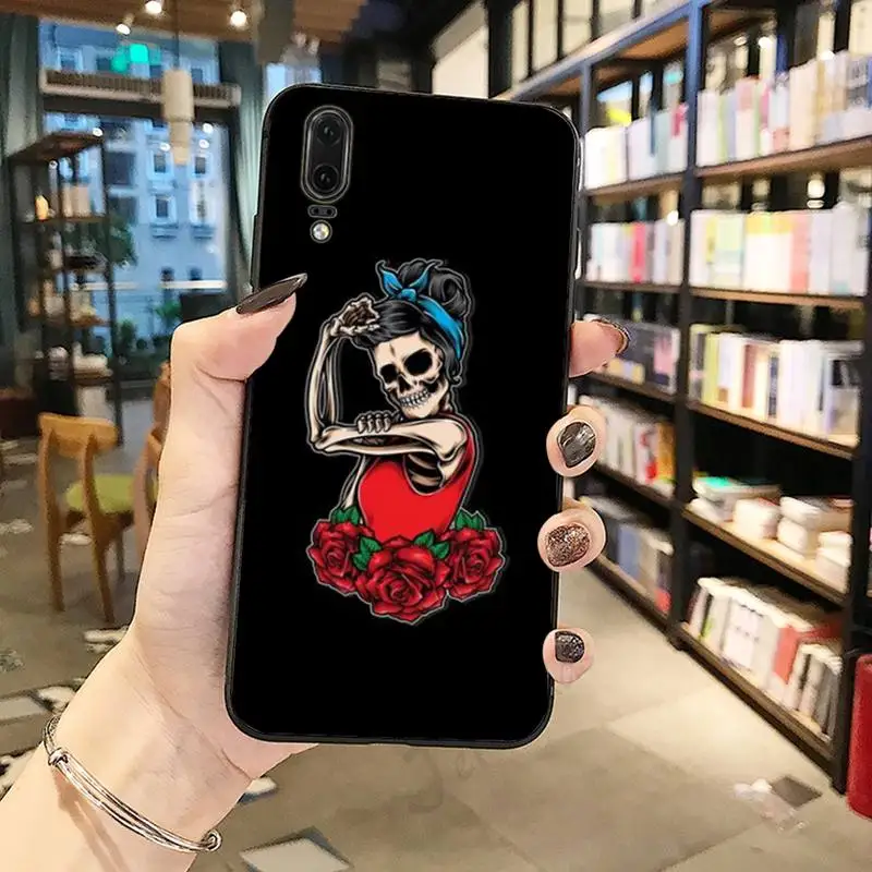 

Powell Peralta skateboard Skull Brand Phone Case For Huawei honor Mate P 10 20 30 40 Pro 10i 9 10 20 8 x Lite