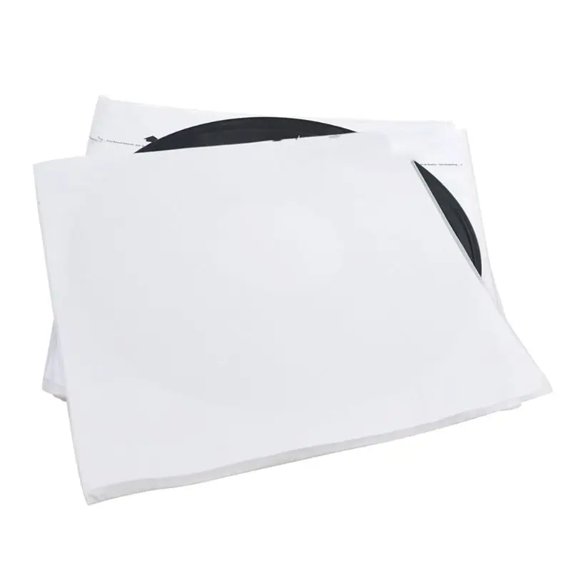 

C5AB 20PCS Anti-static Rice Paper Record Inner Bag Sleeves Protectors For 12 Inches Vinyl Record Turntable Accessories