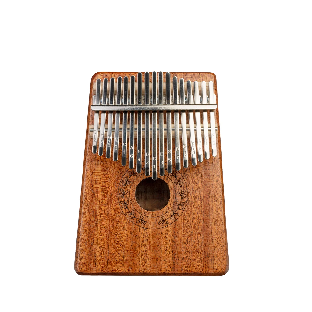 

Kalimba Thumb Piano 17 Keys Sapele Body Steel Keys Perfect For Music Lover Beginners Children K04-S