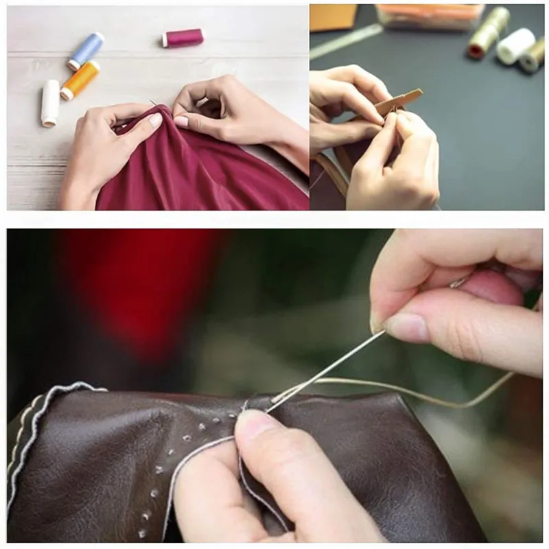 Imzay 36 шт. 3 размера из нержавеющей стали большие иглы для глаз вышивка крестиком