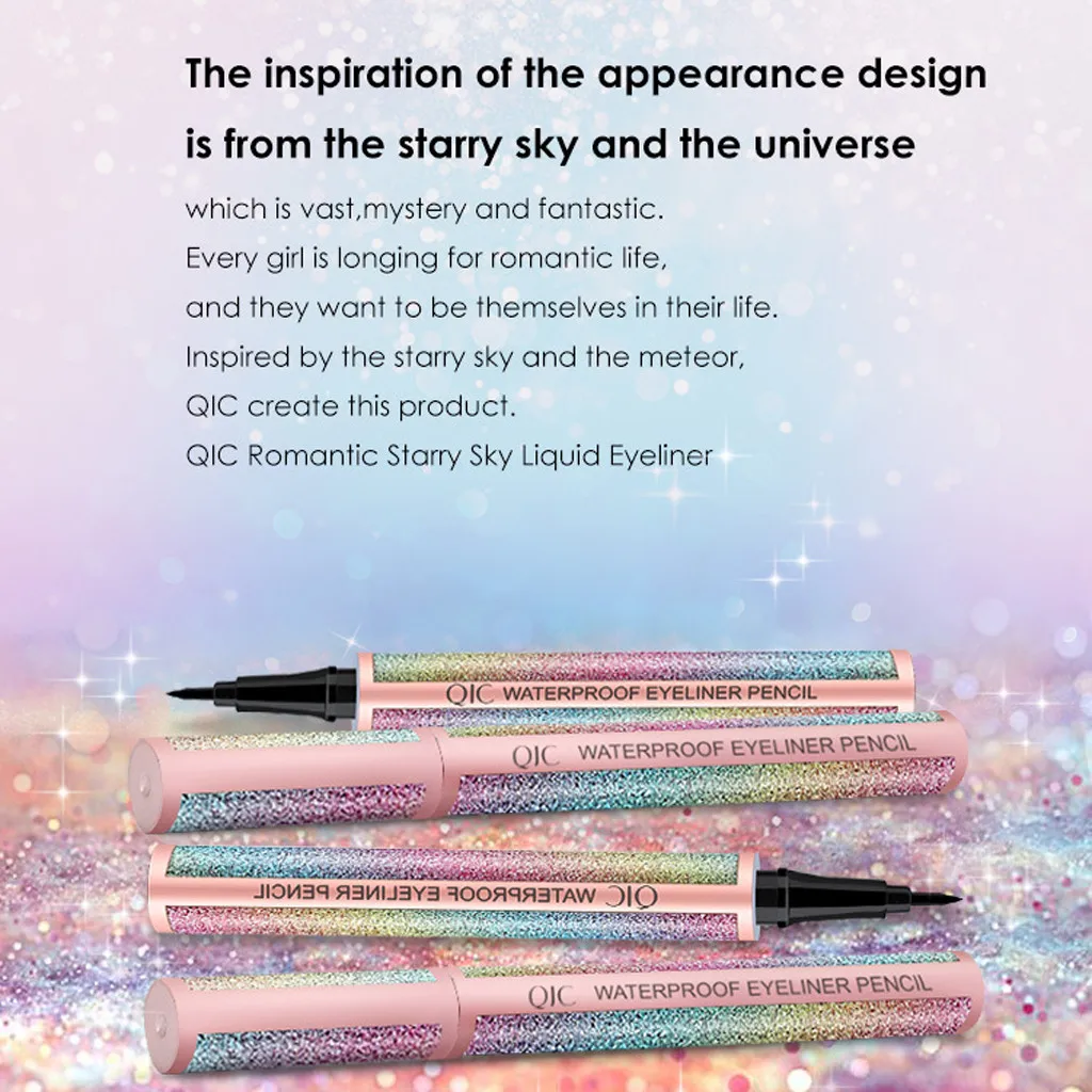 

Beauty Black Waterproof Eyeliner Liquid Eye Liner Pen Pencil Makeup Tools Long-lasting Black Eyeliner Pen High Quality Cosmetics