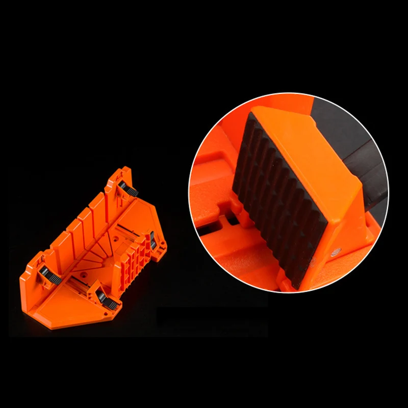 

Wood Angle Cutting Saw 0/22.5/45/90 Degree Clamping Mitre Box Cabinet Case Woodworking Tool EF