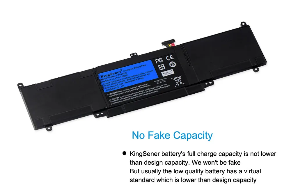 KingSener C31N1339 Аккумулятор для ноутбука Asus Zenbook UX303L UX303LN TP300L TP300LA TP300LJ Q302L Q302LA Q302LG C31N1339 50WH