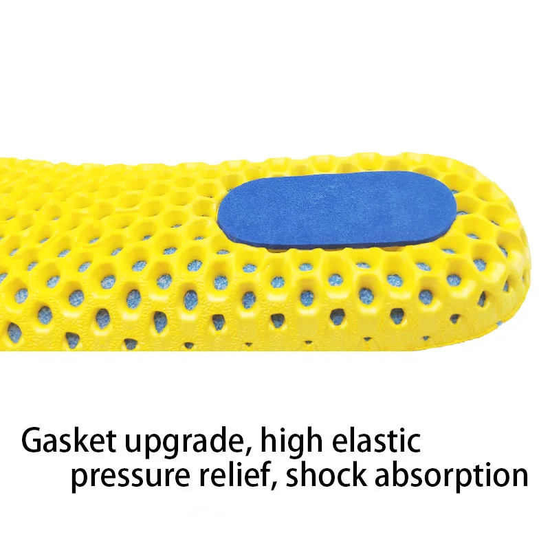 Sport Insoles For Shoes Sole Mesh Breathable Cushion Deodorant Running Insoles For Feet Man Women Orthotic Insoles Memory Foam
