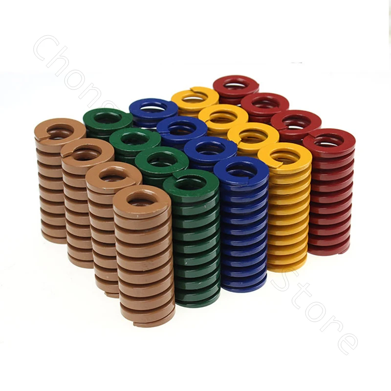 Прессованная пружина средней нагрузки пресс формы пружины красный наружный