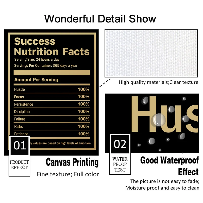 

Motivational Inspiring Quotes Wall Art Canvas Painting Nordic Posters And Prints Black White Wall Pictures For Living Room Decor