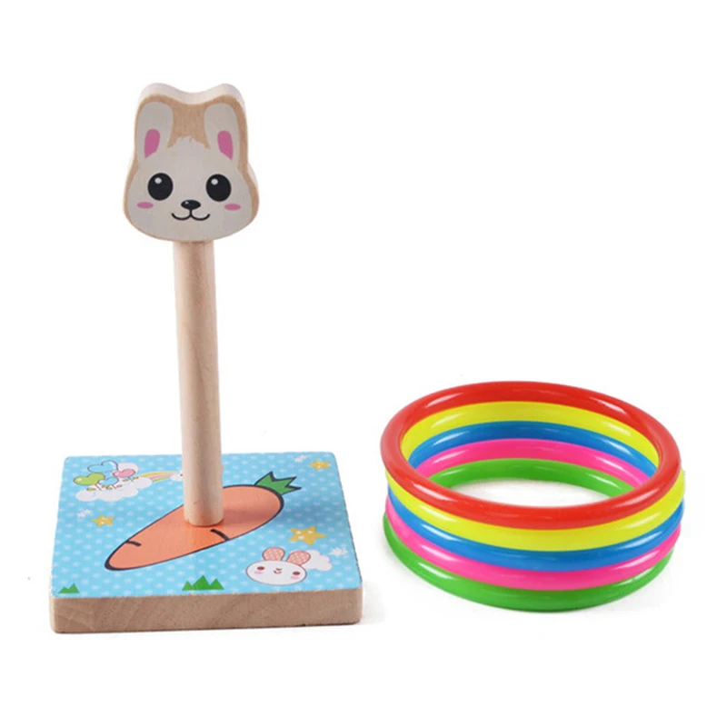New Children Outdoor Fun &amp Toy Sports Tossing Ring Joy Ferrule Throwing Game Parent Child Interaction Toys Indoor | Игрушки и хобби