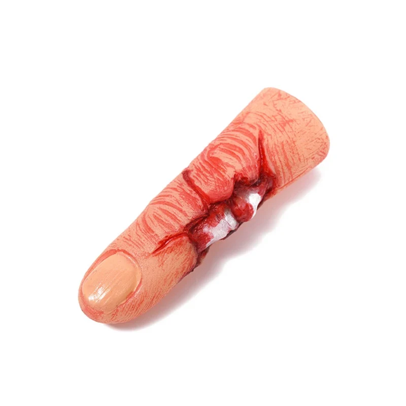 Halloween Realistic Broken Finger Bloody Horror Scary Cutted Fingers Prop For Haunted House Halloween Party Decoration
