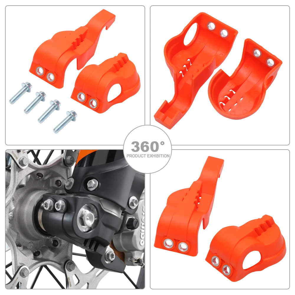 Защитная крышка нижней башмака вилки мотоцикла для KTM EXC SX 150 200 250 350 450 500 2016 2017 2018 2019