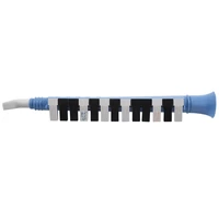 blue 13 keys note melodica mouth organ portable wind piano