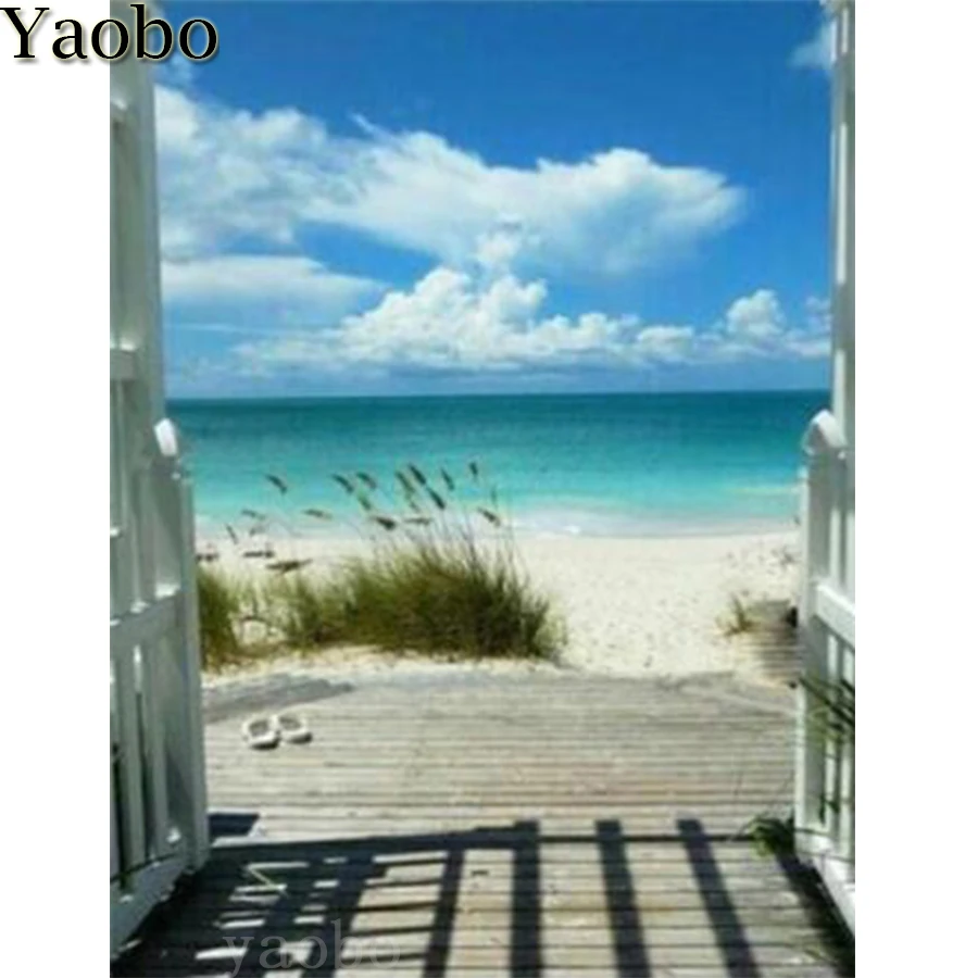 

Набор для алмазной вышивки «Океанский пляж»