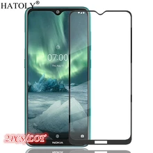 2PCS For Glass Nokia 2.3 Screen Protector Nokia 2.3 Tempered Glass HD Phone Film Full Glue Cover Protective Glass For Nokia 2.3