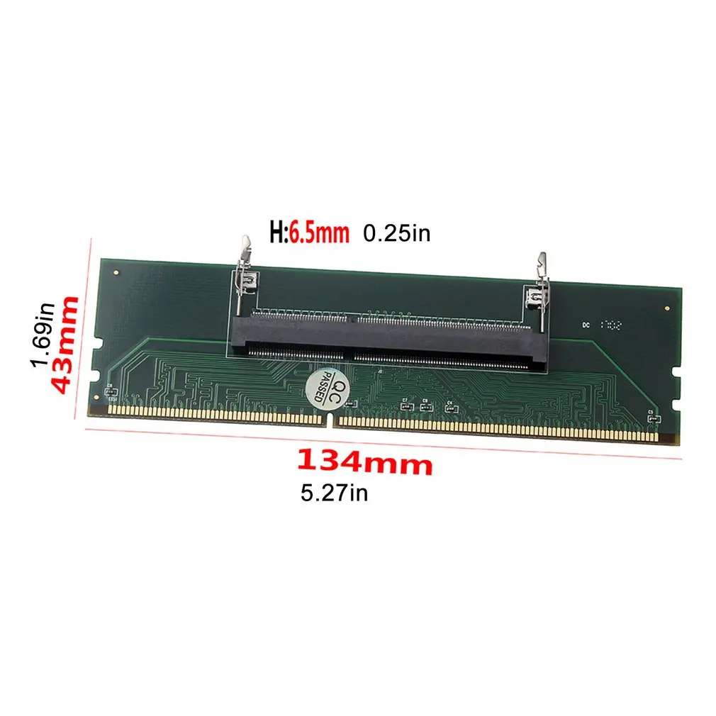

HOT!1.5 V Ddr3 204 Pin Laptop So-Dimm Zu Desktop Dimm Slot Speicher Adapter Notebook Memory Ddr3 To Desktop Adapter