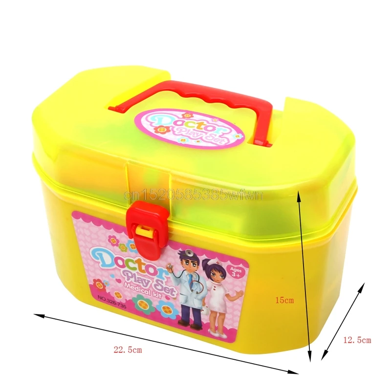 

Educational Toys Pretend Play Doctor Nurse Kit For Kids Role Playing Games Doctor Play Sets Medical Kit #HC6U# Drop shipping