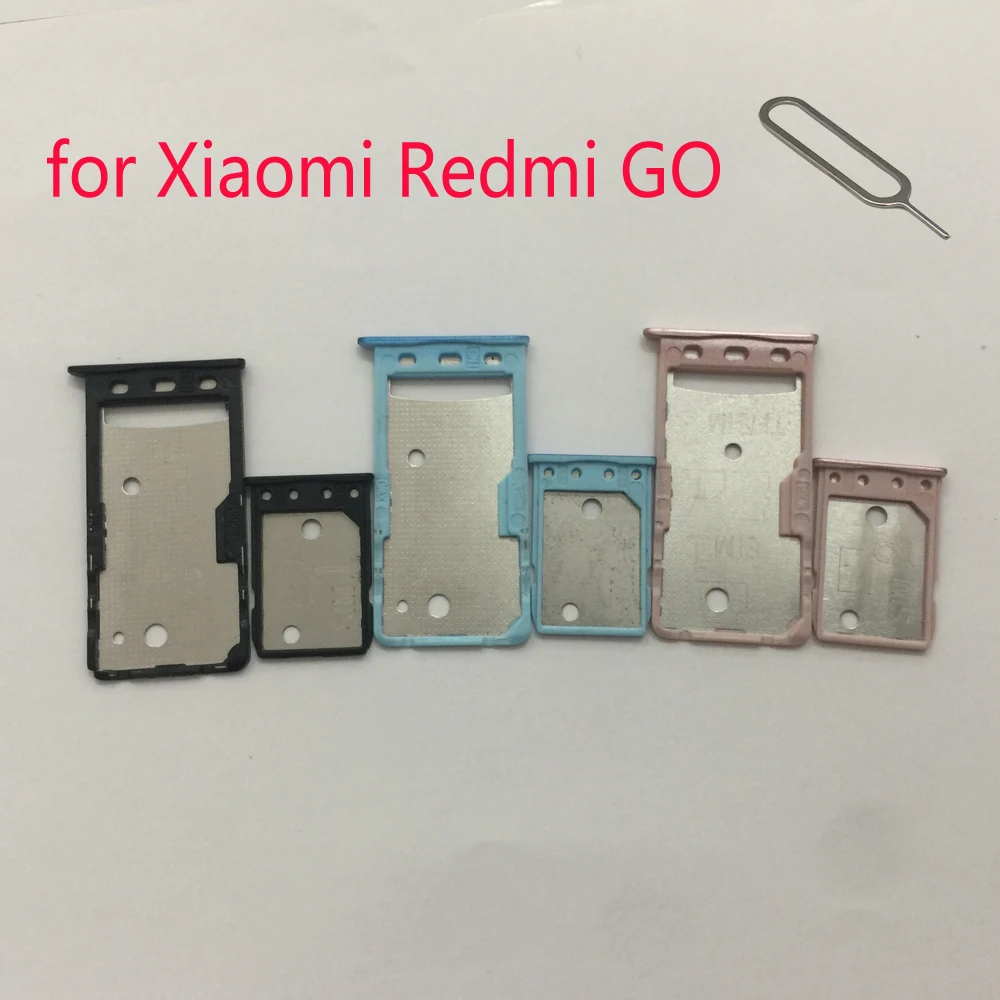 Адаптер для телефона с лотком sim карт XIAOMI Redmi GO оригинальный корпус новый