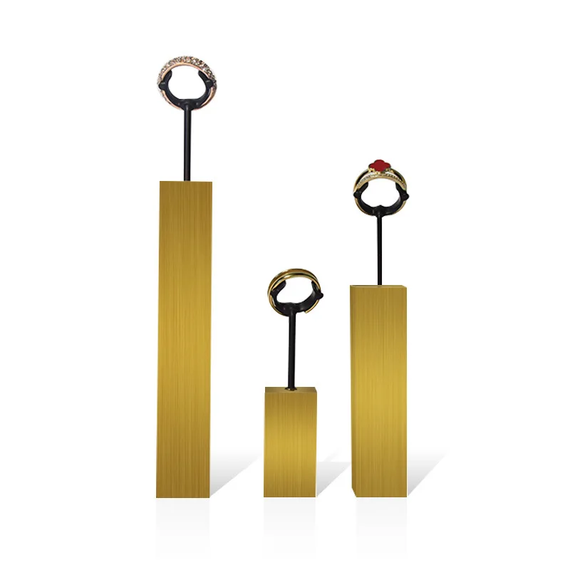 Metal Jewelry Rack Ring holder light luxury INS earrings rack display rack jewelry display props