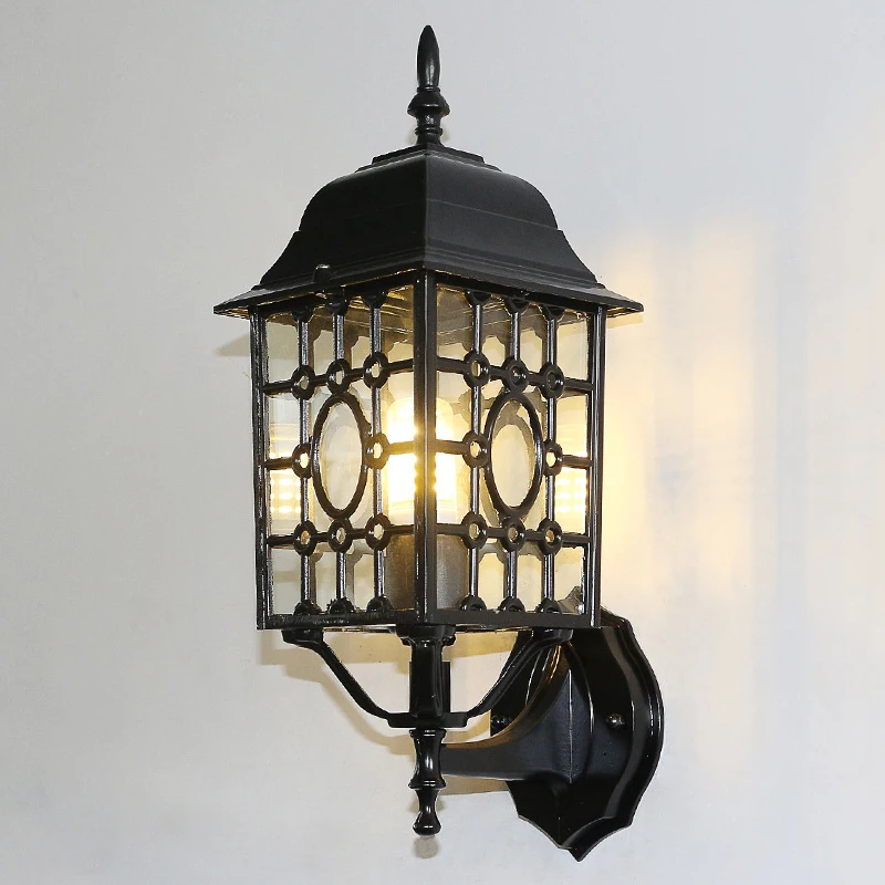 Più Nuovo Pop aand Retro Applique Da Parete Per Esterni Luce Favevole Europa Villa Del Riparo Della Lampada Impermeabile Ester