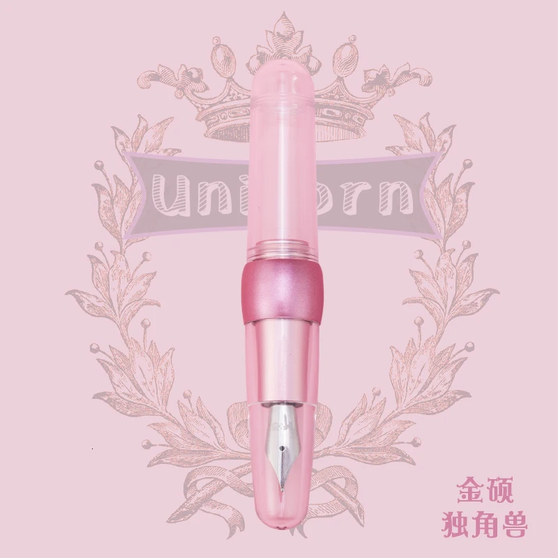 Мини карманная перьевая ручка с капельницей и чернилами подарочная