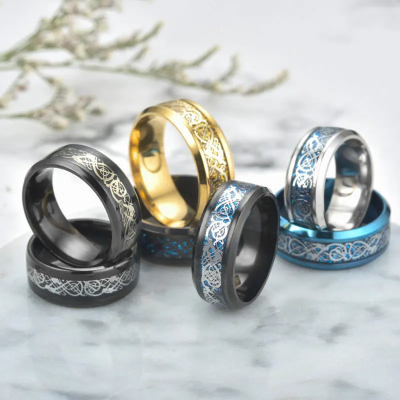 

Smooth Trendy Stainless Steel Rings For Women Jewelry Fashion Titanium Steel Finger Ring Men Jewelery Gersonality Knuckle Rings