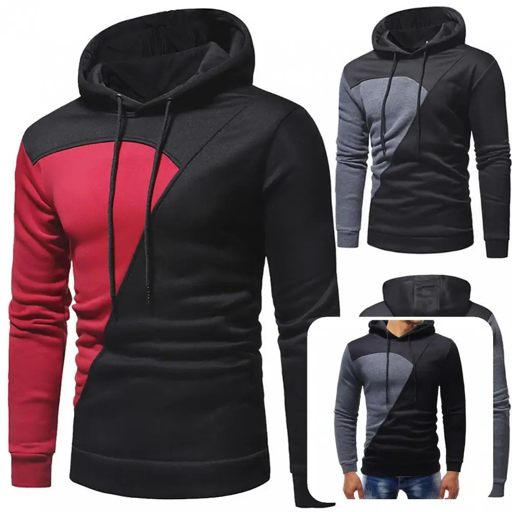 

Износостойкий термоусадочный цветной свитер с капюшоном Свитшот мужская одежда