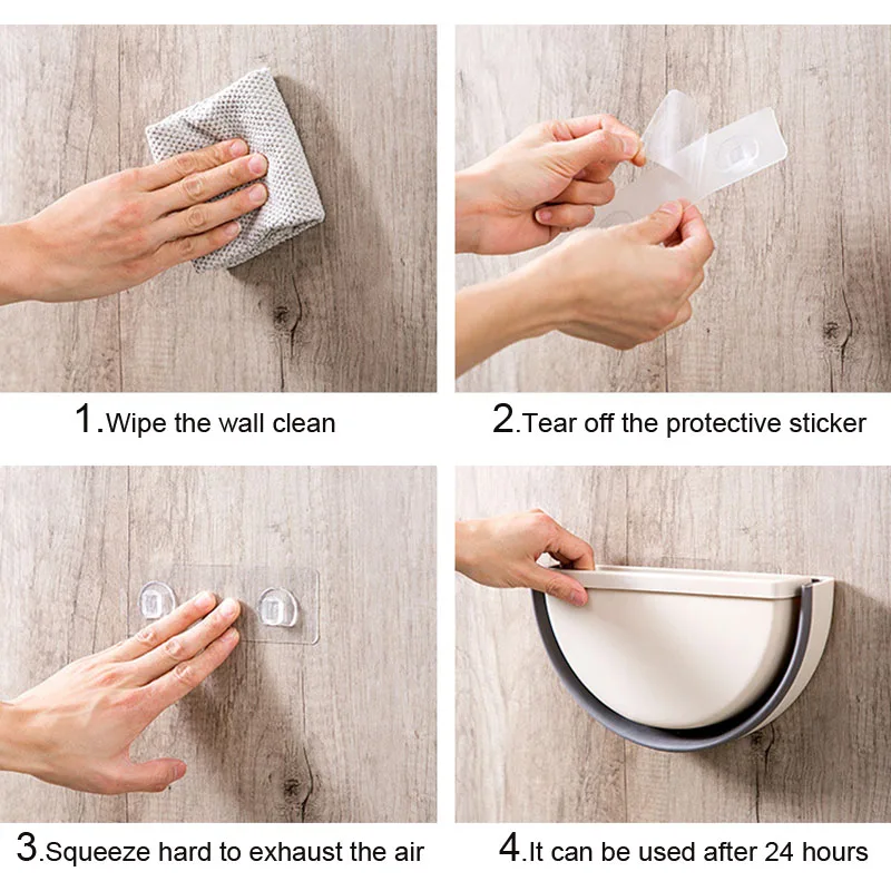 Новейшая Складная мусорная корзина кухонный шкаф дверь подвесная настенная для