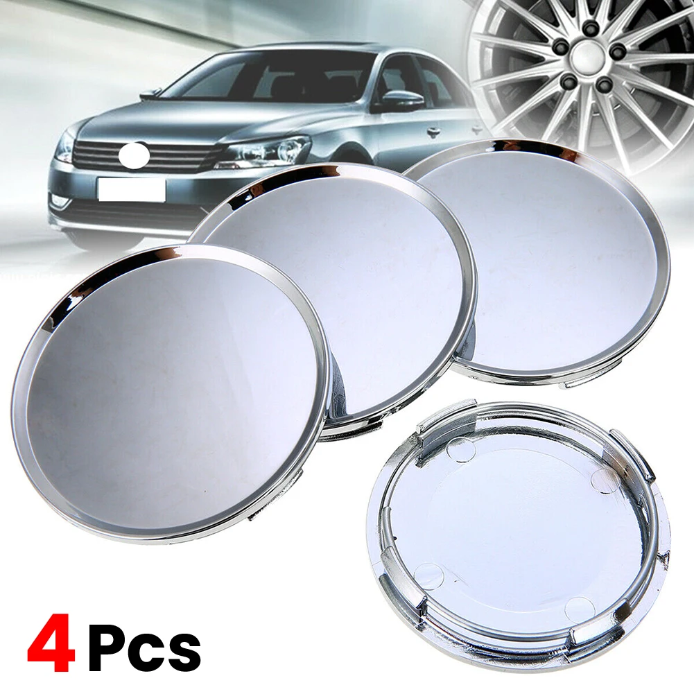 

4pcs/set 63mm Car Vehicle Wheel Center Hub Cap Cover Silver Universal For Most Car Trucks Vehicles Fast Wholesale