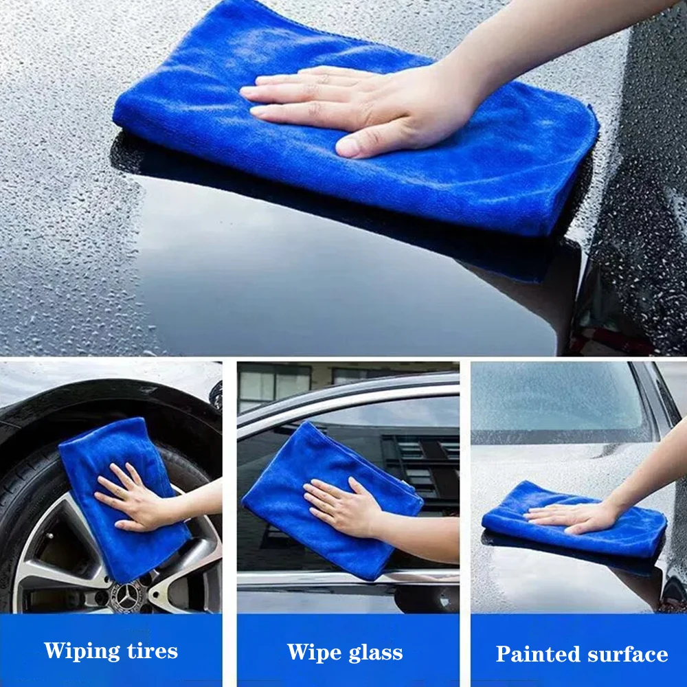 

Полотенце из микрофибры для мытья автомобиля, салфетка для чистки и сушки автомобиля, салфетка для ухода за автомобилем, салфетки для автом...