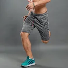 Летние мужские спортивные шорты, быстросохнущие дышащие шорты для тренажерного зала, бега, тренировочные шорты, одежда для бега, спортивная одежда